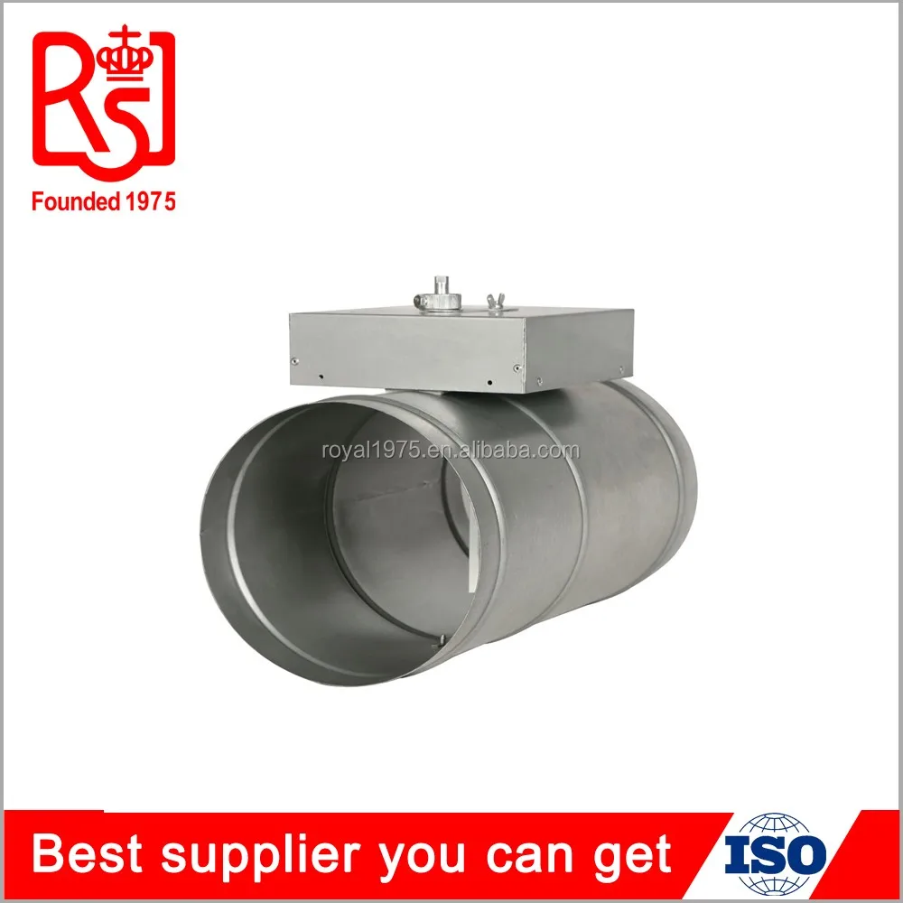 HVAC Air Conditioning Duct Volume Electric Motorized Control Duct Damper