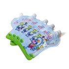 Custom Design Branding Recyclable Spout Top Shaped Reusable Pouch Baby Food