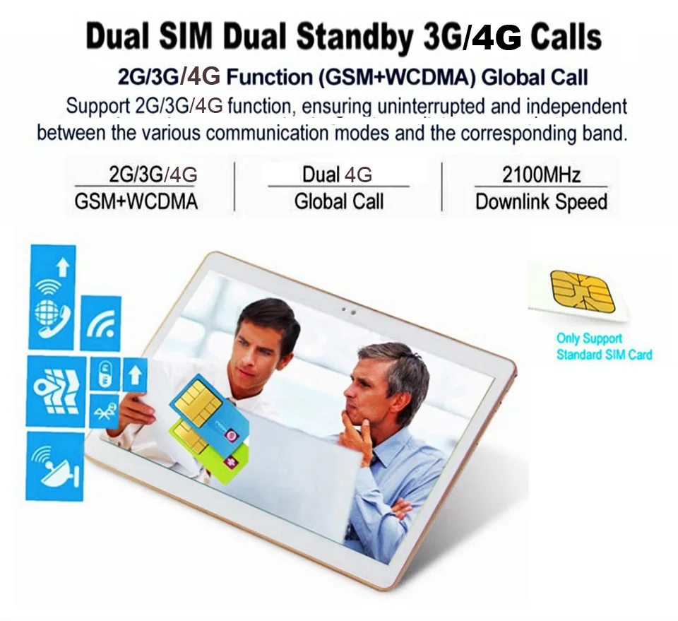 2017 Newest 4G LTE 10.1inch tablet PC Android 7.0 Octa Core 4G RAM 19201200 WIFI GPS 7 8 9 4G Dual sim card Phone Call Tablet (4)