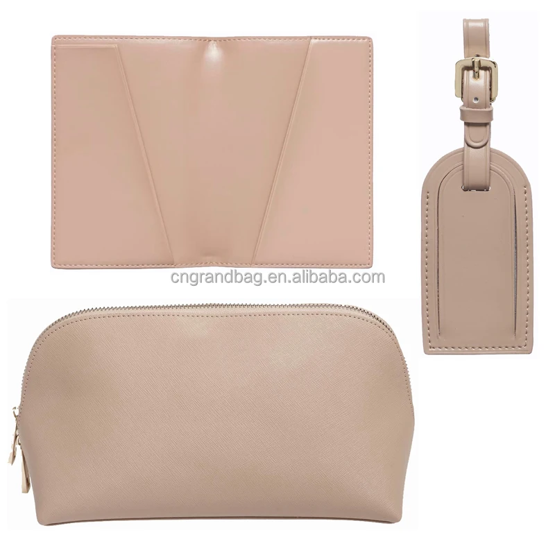 Wholesale Genuine Saffiano leather travel organizer passport holder,cosmetic bag and luggage tag set for travelling accessories, Customized
Wholesale Genuine Saffiano leather travel organizer passport holder,cosmetic bag and luggage tag set for travelling accessories, Customized