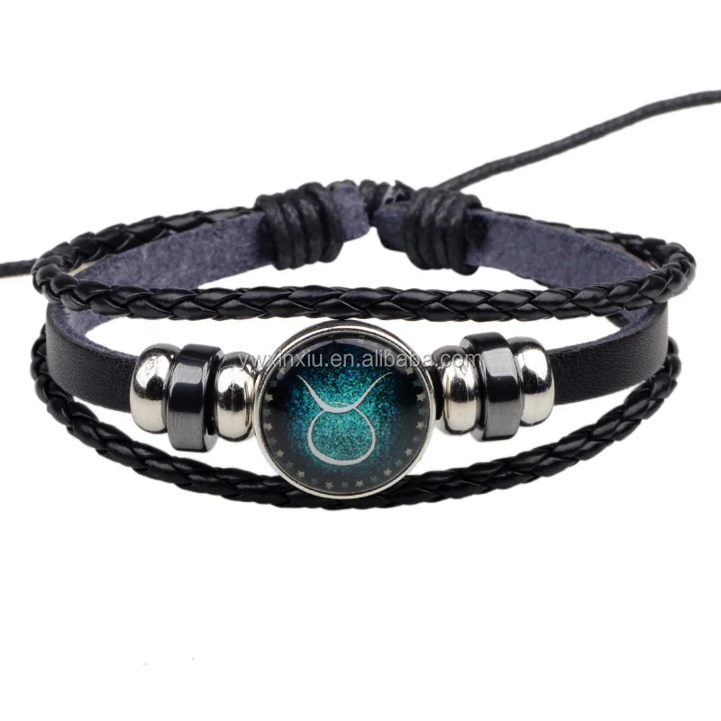 2019 The Newest 12 Horoscope Bracelet With Adjustable Fashion Leather Charm Bracelet
2019 The Newest 12 Horoscope Bracelet With Adjustable Fashion Leather Charm Bracelet
