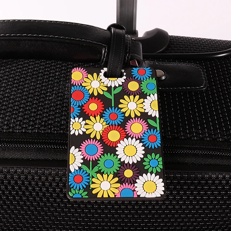Travel Accessories custom personalized rubber luggage tag