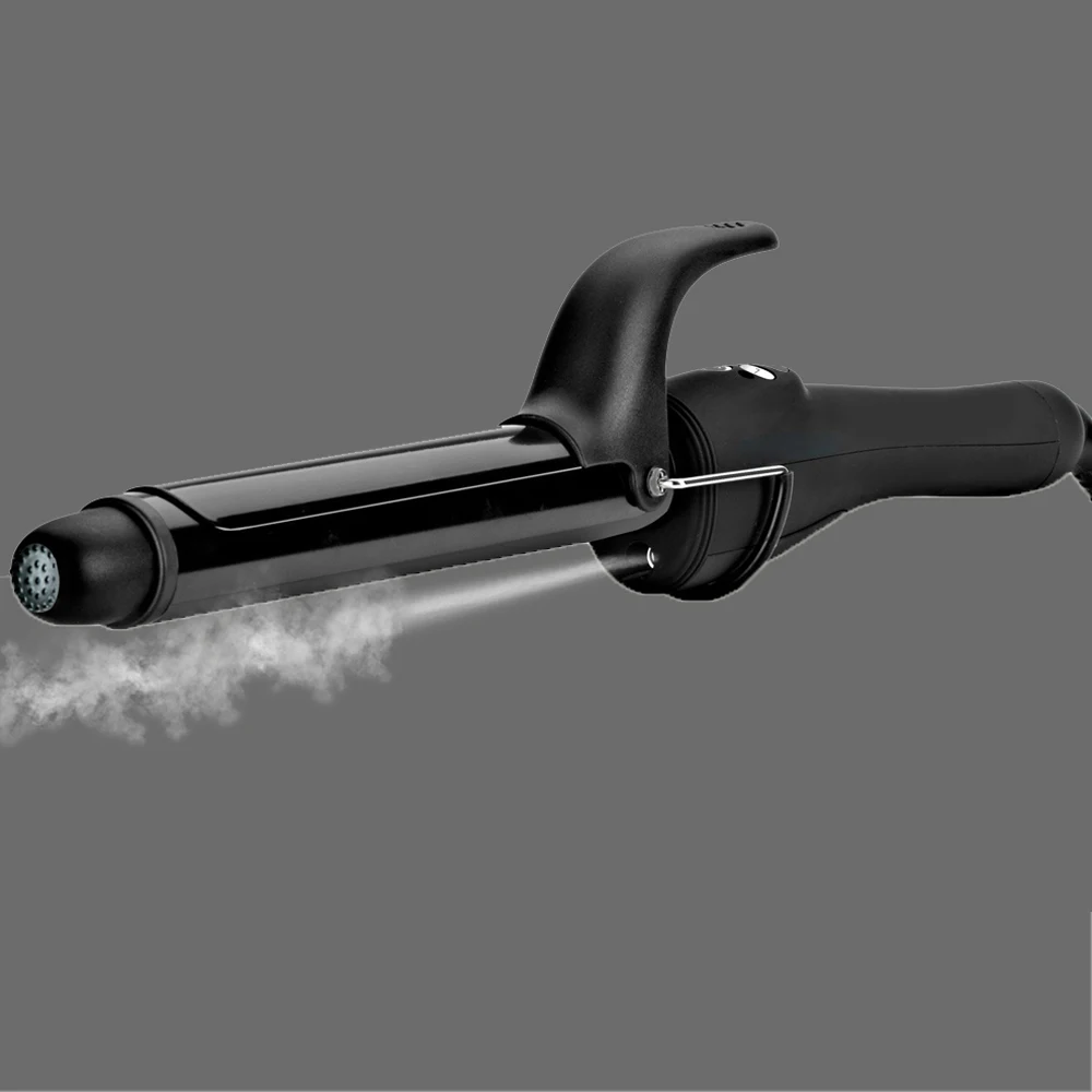 180mm vapor cold mist wholesale barrel styler curling iron ceramic curling iron custom logo, Black or customized
180mm vapor cold mist wholesale barrel styler curling iron ceramic curling iron custom logo, Black or customized