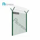 Guangzhou Factory Galvanized PVC or Powder coated Wire Mesh Fence Customization Available