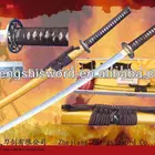 Handmade quality clay-tempered samurai sword crafts woth specail hamon