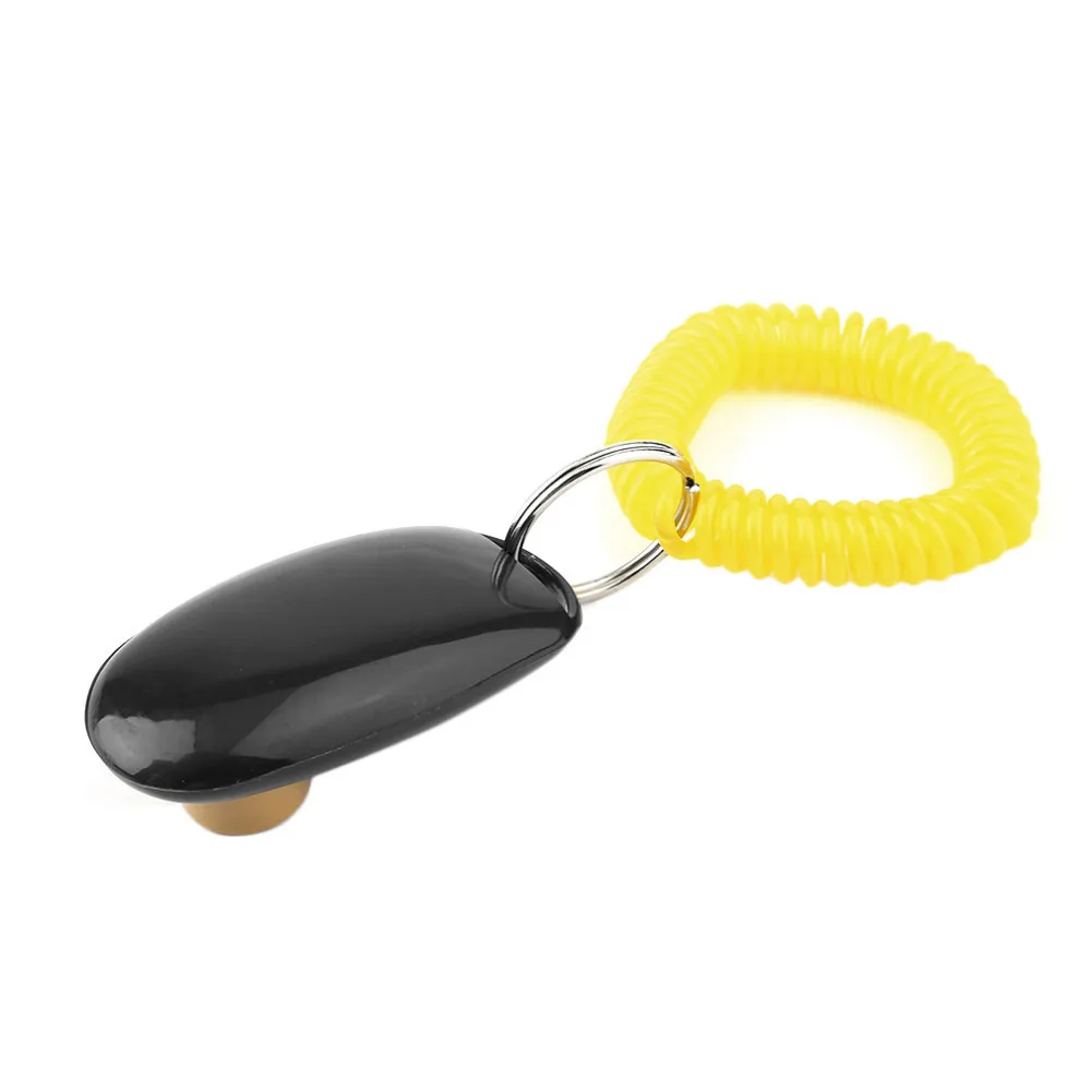 Pet Click Clicker Training Trainer Aid Wrist Pets Dog Supplies Dog Trainnings Dog traning tools Plastic Products free shipping
