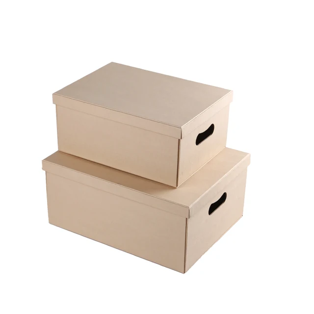 customized paper gift box empty storage box kraft paper gift