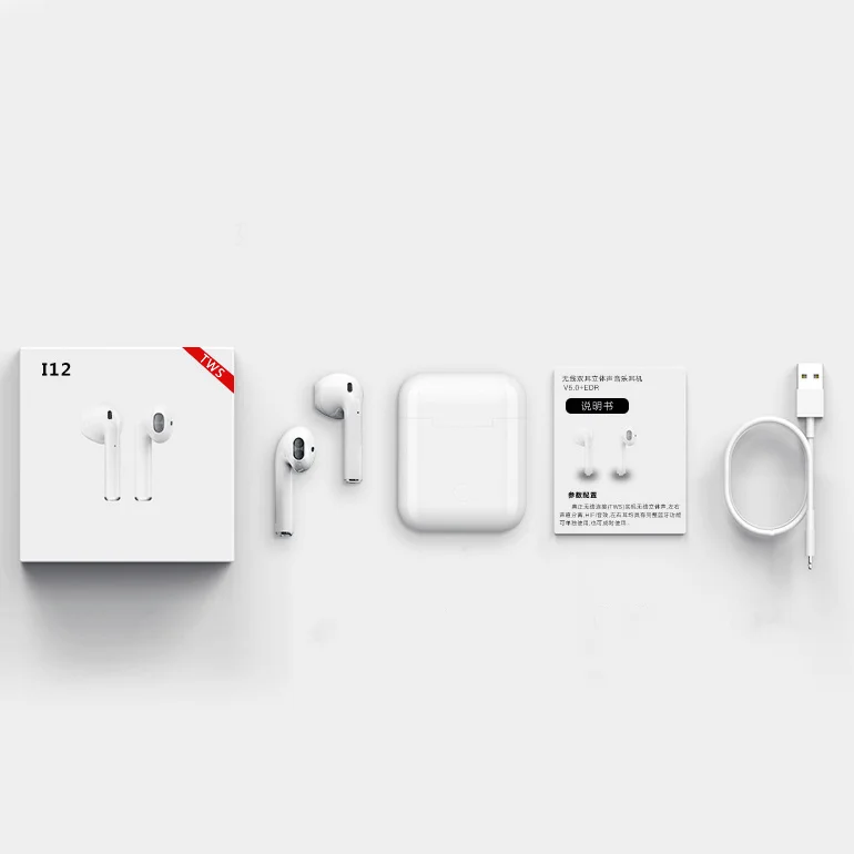best sellers in europe 2019 earphone & headphone i12tws i10tws - ANKUX.COM