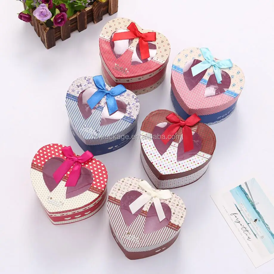 decorative heart shaped boxes for christmas box