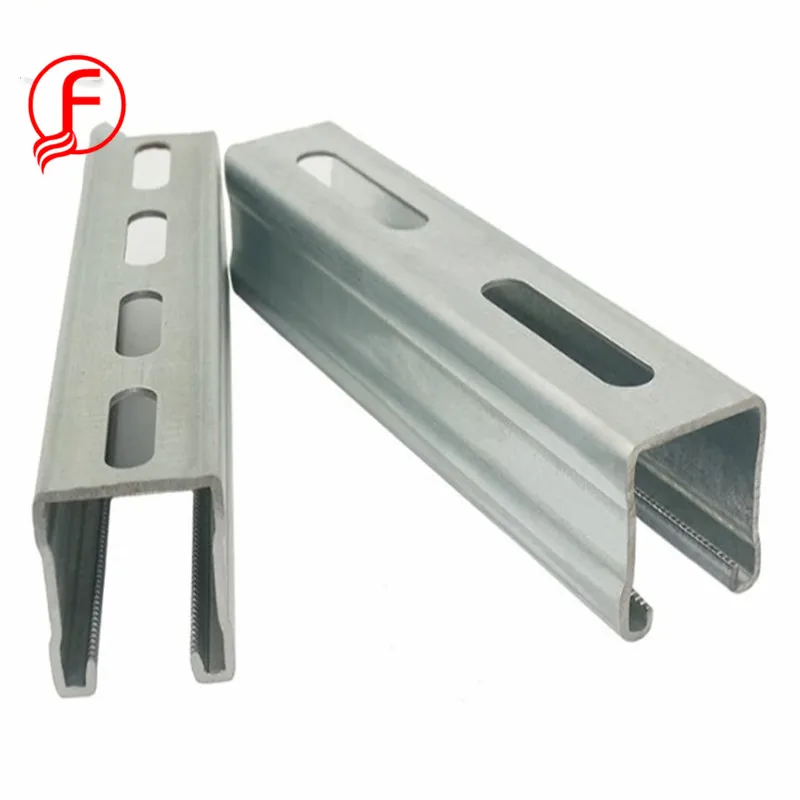 pipe hot dip galvanized profile standard length of c channel mm steel