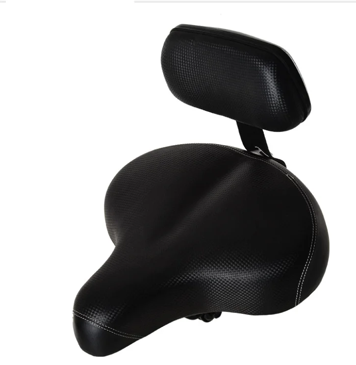 Big saddle with support. E bike big saddle. Tricycle saddle with backrest, Black
Big saddle with support. E bike big saddle. Tricycle saddle with backrest, Black