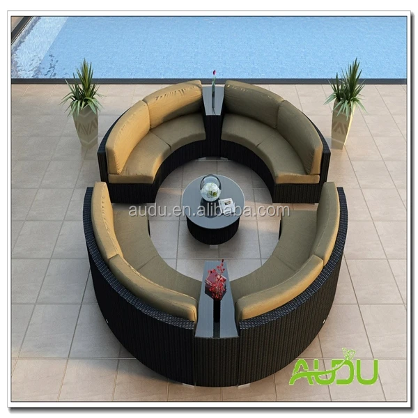 rattan round outdoor furniture (4)