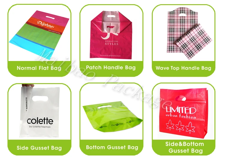Custom Gravure Printing Bio Degradable Plastic Bag Wholesale