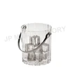 Crystal clear mini ice bucket/ bar nightclub plastic ice bucket