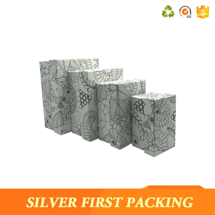 popular new products cardboard gift storage box with lid white