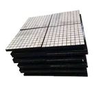 Wear Protection rubber backed alumina ceramic compound wear liner