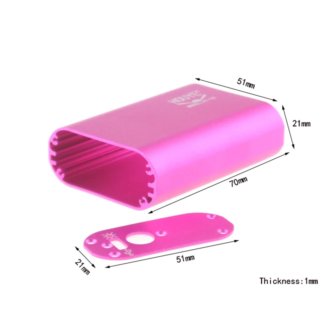 Customize Aluminum Housing 5000HA Electronics Enclosure for Power Bank, Customized color
Customize Aluminum Housing 5000HA Electronics Enclosure for Power Bank, Customized color