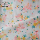 100% cotton sateen cotton fabric printed for bedding