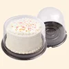 Wholesale PET Transparent Plastic Birthday Cake Cylinder Box Packaging design