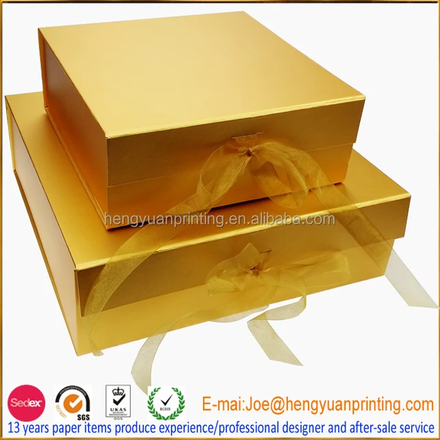 large gift boxes with lids fancy gift box for apparel packaging
