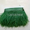 factory china wholesale fabric 10-15cm ostrich feather trim feather skirt