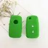 2 Buttons Silicone Rubber Car Remote Key Case Cover For VW flip folding remote protect shell