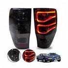4x4 smoke color auto led rear tail lamp light For ranger 2012-2019