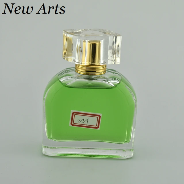 100ml crystal oud perfume bottle semicircle shape perfume glass