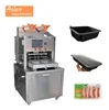 MAP vacuum disposable tray sealer/plastic box tray sealing machine/vacuum bowl cup packing machine with modified atmosphere