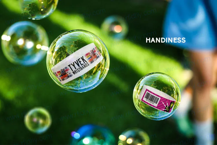 RFID Disposable Paper Wristbands