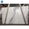 Factory Sale white jade black veins cheap white marble natural stone floor and tile