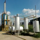 Distillation plant to recycle pyrolysis oil to diesel