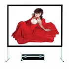 Fast Folding Screen Rear Front Projection Screen Fold Mobile projector screen