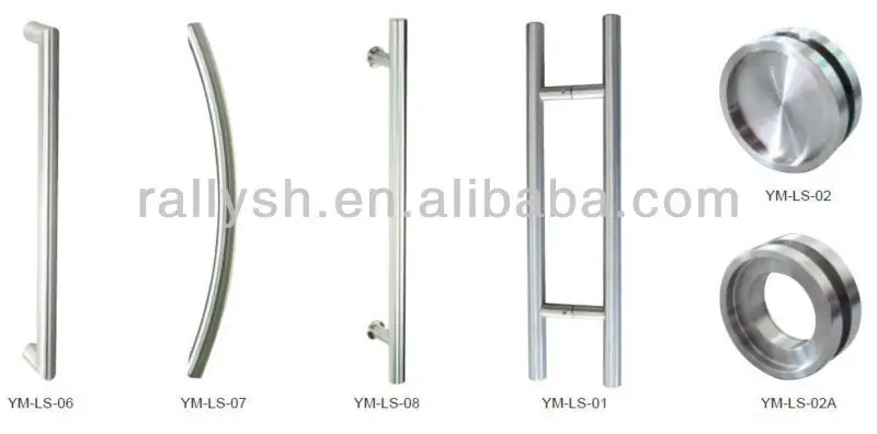 modern stainless steel sliding barn doors handle/pull/push