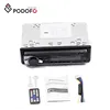 Podofo 1Din In-Dash Radio Para Carro Remote Control Bluetooth Audio Music Stereo 12V Car Radio Mp3 Player USB/SD/AUX-IN 12 Pin