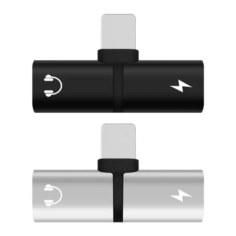 1Pcs Charging Music 2 in 1 Splitter Aluminium Alloy Dual 8 Pin Port Converter Charger Headphone Adapter for iPhone
1Pcs Charging Music 2 in 1 Splitter Aluminium Alloy Dual 8 Pin Port Converter Charger Headphone Adapter for iPhone