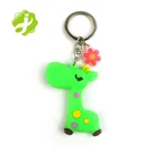 High quality 3D soft PVC animal key chain