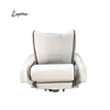 Marine Deluxe Upholstered Folding swivel Seat With Pedestal