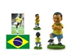 Brazil football player resin figurine
