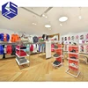 China beautiful wood retail garment shop interior design for clothing store