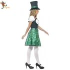PGWC5412 Leprechaun Costume St. Patrick's Day Fancy Dress for Women