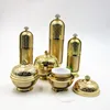 2019 new luxury 50ml gold acrylic cream jar,30g acrylic jars for cosmetics,120ml crystal perfume bottle