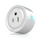 USA Standard White Wireless 3-PIN App Remote Control WiFi Enabled Smart Home Plug Socket Support Alexa And Google Home