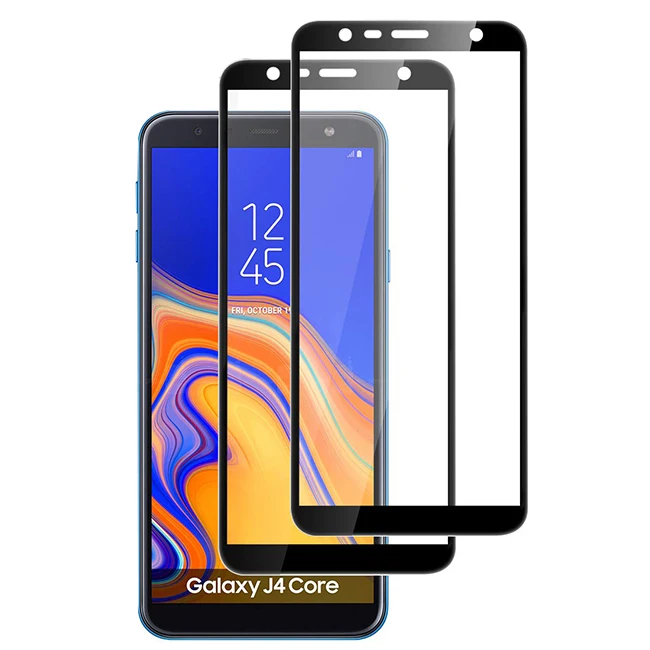 

Factory cell phone accessories 0.33mm glass tempered material clear screen protector for samsung galaxy J4 PLUS/J6 PLUS/J4 CORE