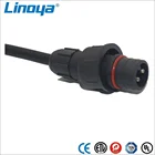 4 Pin IP68 M20 Series bulkhead electronic Auto Waterproof Wire Connectors