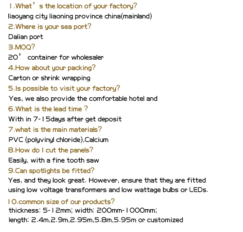 Best Prices Performance Competitive Pvc Wall Cladding 1m Wide Wall Panel Easy Install PVC Panel