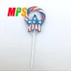 Circular National flag shape candy lollipop
