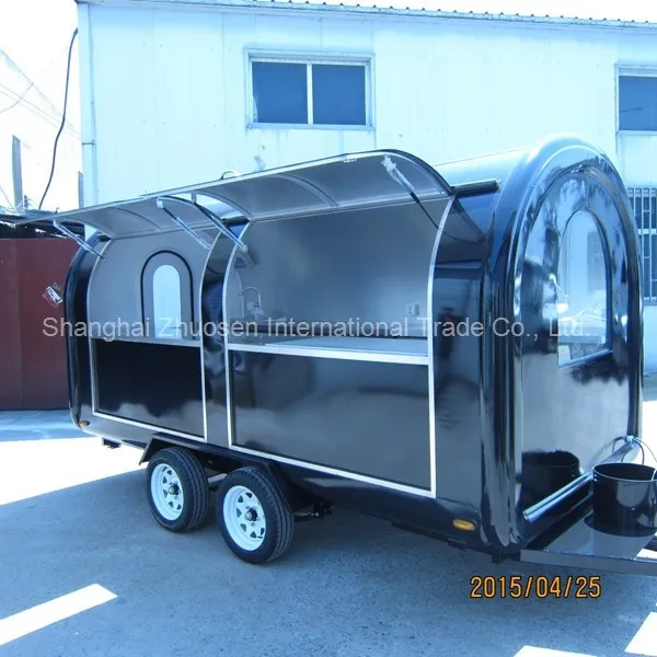  food vending trailer with frozen yogurt machine for sale / food truck