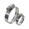 stainless steel heavy duty hose clamp american style pipe fitting pipes connector hose clip