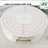 12 inch Plastic Cake Tilting Turntable,Cake Making Tools,Most Popular Cake Tools